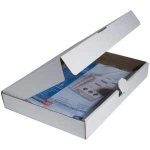 Cutie cu 100 de huse de prospect A4 Exacompta 5000E, polipropilen 60µ, cristal