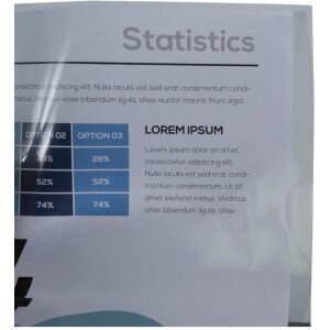 Exacompta Pachet 100 Folii Protecție Documente A4 Cristal PP 120µ