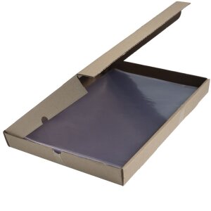 Huse de fișiere Exacompta 661230E, PVC cristal, DIN A4, 100 bucăți