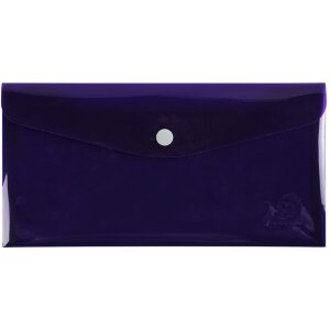 Exacompta Husa cu nasture din polipropilenă DL 10x21 cm Iderama sortate