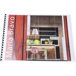 Exacompta 75101E Spirale de legare PVC 6mm Negru (100 buc)