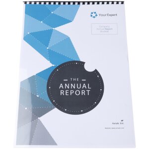 Spirale Exacompta 75201E, 8 mm, neagră, pentru format A4 și A3 orizontal