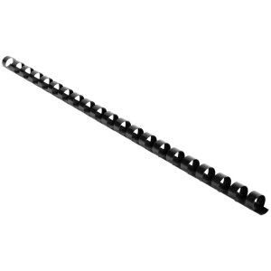 Exacompta 76301E Bindespiralen 10 mm Schwarz PVC 25...