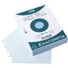 Exacompta Karteikarten A6 liniert 100 Stück Azurblau 205g/m²