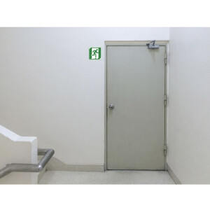 Exacompta Klebeschild Evakuierung rechts 20 cm