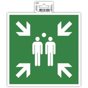 Exacompta Klebeschild Sammelplatz 20 cm