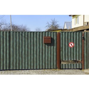 Exacompta Klebeschild Geh- und Fahrverbot 20 cm