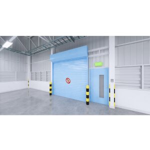 Autocolant Interzis Acces Pietonal și Vehicule 20 cm