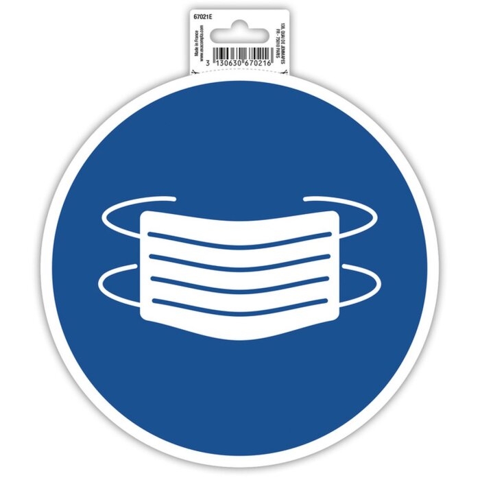 Sticlă adezivă obligație mască 20 cm