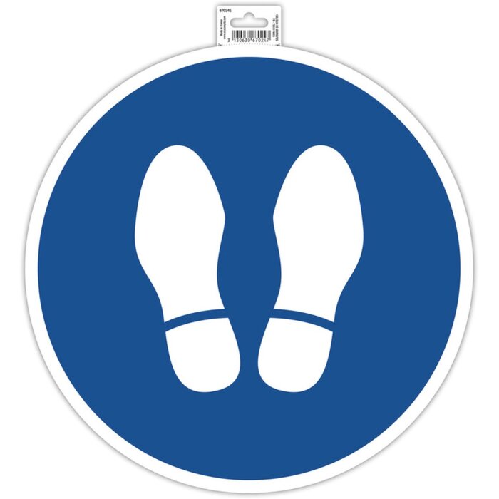 Exacompta Semn Avertizor Adeziv Halt 35 cm