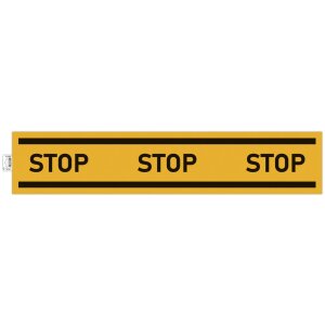 Exacompta Klebeschild Stoppflicht gelb 100 cm 67025E...