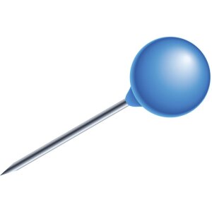 Exacompta ace de marcat rotunde Ø6mm bleu deschis 50 buc.