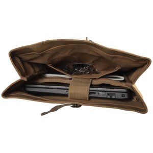 Exacompta rucsac 32x44x12 cm hârtie piele aspect Eterneco maro