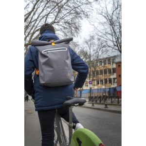 Exacompta rucsac impermeabil Exactive Young 33x49x14cm gri furtună