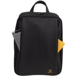 Rucsac Exacompta 29,5x39,5x15 cm Exactive Smart Negru