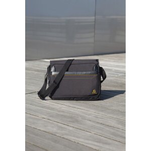 Geantă de umăr Exacompta Exactive pentru laptopuri de până la 14 inch negru 38x30.5x10 cm