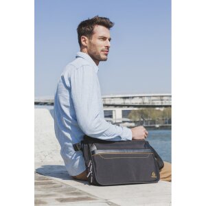 Geantă de umăr Exacompta Exactive pentru laptopuri de până la 14 inch negru 38x30.5x10 cm