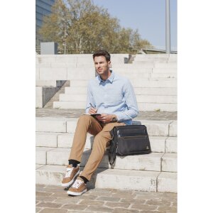 Geantă de umăr Exacompta Exactive pentru laptopuri de până la 14 inch negru 38x30.5x10 cm