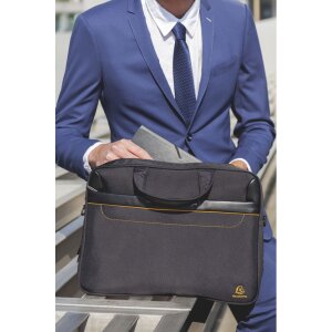 Sticlă laptop Exacompta Exactive Neagră 30,5x42x5 cm