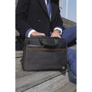 Sticlă laptop Exacompta Exactive Neagră 30,5x42x5 cm