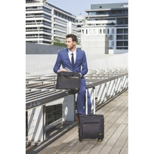 Exacompta Trolley für Notebooks bis zu 15,6 Exactive 4 Rollen Schwarz