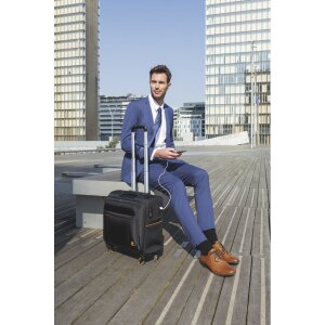 Exacompta Trolley für Notebooks bis zu 15,6 Exactive 4 Rollen Schwarz