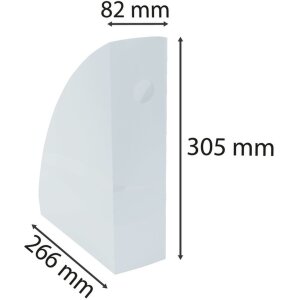 Stehsammler MAG-CUBE Aquarel Pastellblau DIN A4 – Exacompta
