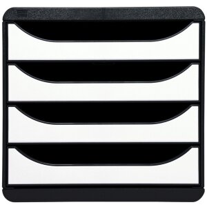 Exacompta Schubladenbox Big Box Plus 4 offene Schubladen...