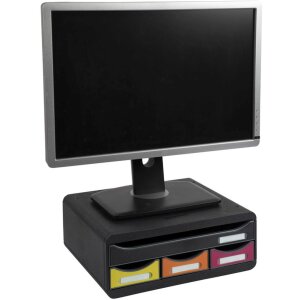 Exacompta TOOLBOX Modul Depozitare 4 Sertare Curcubeu