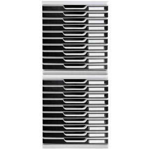 Exacompta Schubladenbox Modulo A4 Office 10 geschlossene...