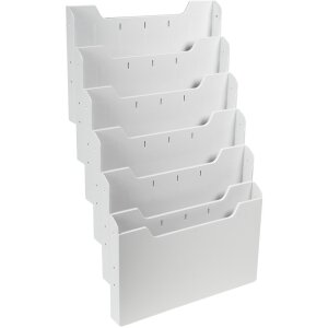 Exacompta 63240D Modulierbarer Wandprospektständer 6...