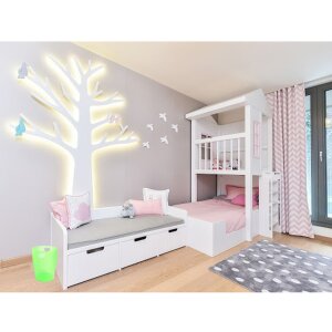 Exacompta Papierkorb ECOBIN 15 Liter Office Grün 26,3x26,3x33,5 cm