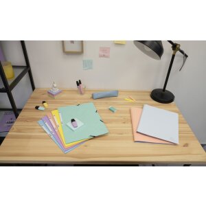 Mapă de colecție Exacompta Aquarel, carton Colorspan 400g/m², sortate după culori