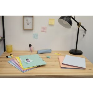 Mapă de colecție Exacompta Aquarel, carton Colorspan 400g/m², sortate după culori