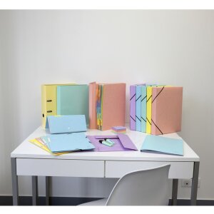 Mapă de colecție Exacompta Aquarel, carton Colorspan 400g/m², sortate după culori