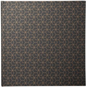 Agendă de vizitatori Exacompta Arty 21x19 cm - 140 pagini albe, închidere aurie, albastru sau gri