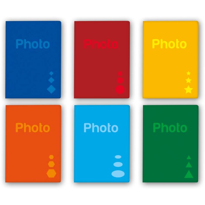 ZEP Basic mini album slip-in pentru 20 fotografii 13x19 cm culori asortate