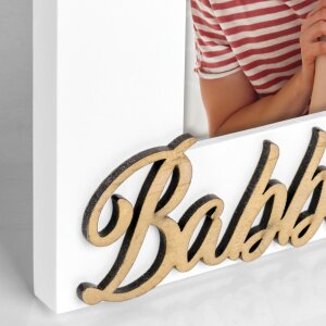 ZEP Fotorahmen Babbo I 10x15 cm Weiß zum Hinstellen