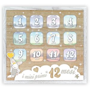 ZEP Fotogalerie Dorothy 12 Monate Baby Bilderrahmen 25x35 cm