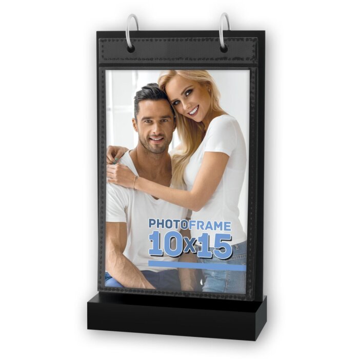 ZEP Fotokalender Kildare – stâlp din lemn pentru 12 fotografii 10x15 cm