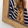 ZEP Holz-Fotorahmen Anzio 20x30 cm braun mit Aufsteller zum Hängen und Stellen