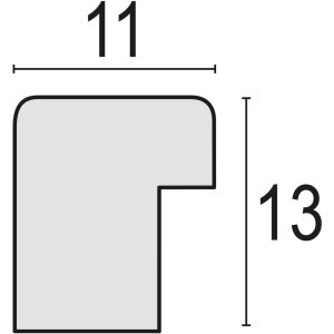 Rama foto Wales 15x20 cm aur, din poliesterol, cu suport de montare