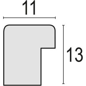 Cadru de imagine Wales 13x18 cm argint
