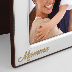 Rama foto Sabrina 10x15 cm argintiu lucios