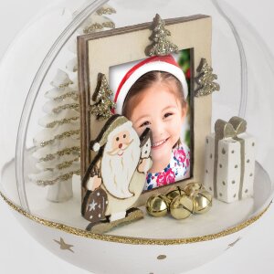 ZEP Crăciun bauble Aland fotografie 3.5x4.5 cm