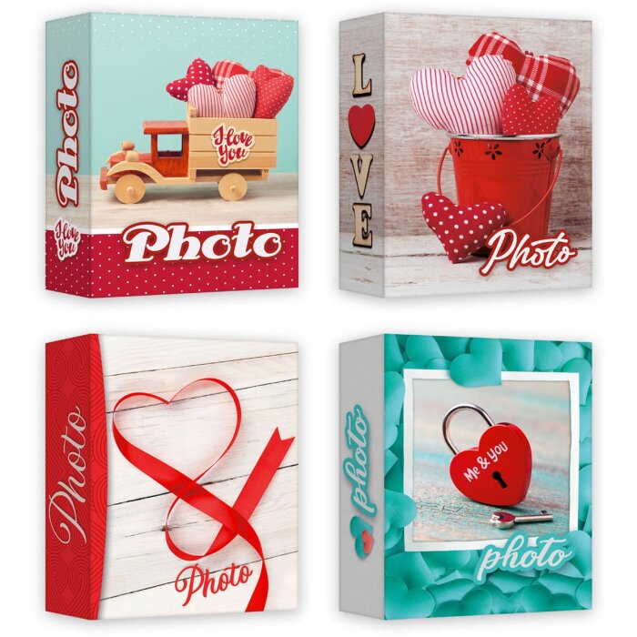 ZEP slip-in album Romance pentru 100 200 sau 300 fotografii 10x15 până la 13x19 cm