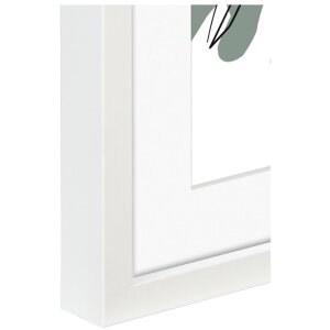 Hama Galerie foto Copenhaga 3 fotografii 10x15 cm alb MDF aspect lemn 25x47 cm