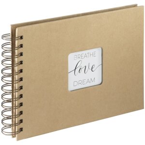 Album spiralat Craft 24x17 cm 40 pagini din hârtie...