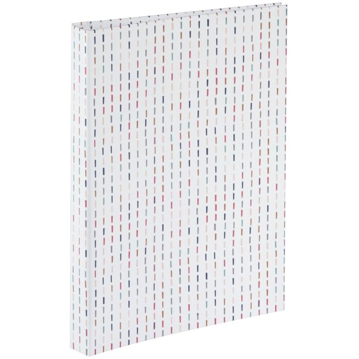 Hama Spiralalbum Graphic Stripes 19x24,5 cm 40 weiße Seiten