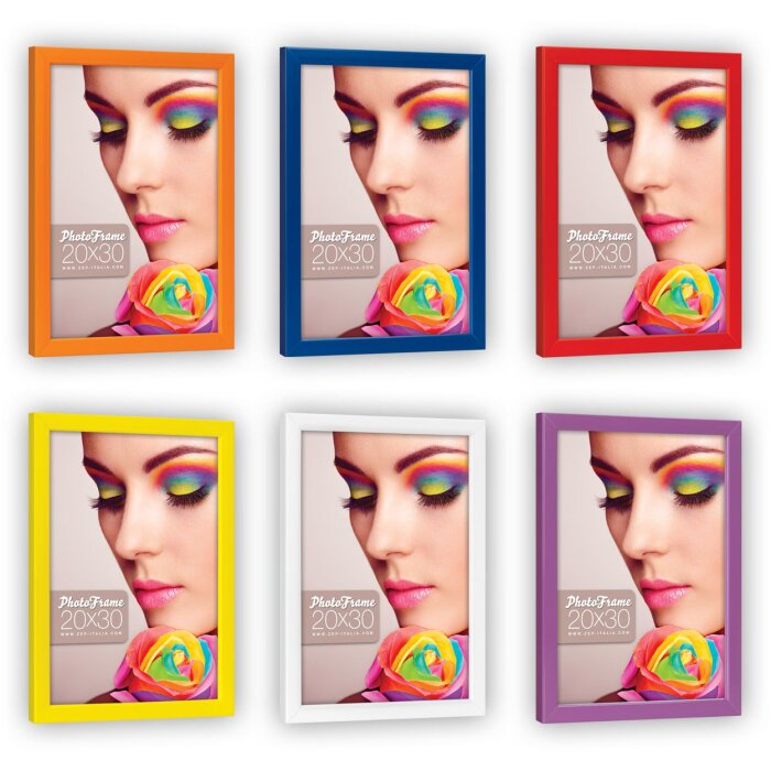 ZEP Bilderrahmen Darwin Polysterol farbig sortiert Formate 10x15 bis 30x40 cm